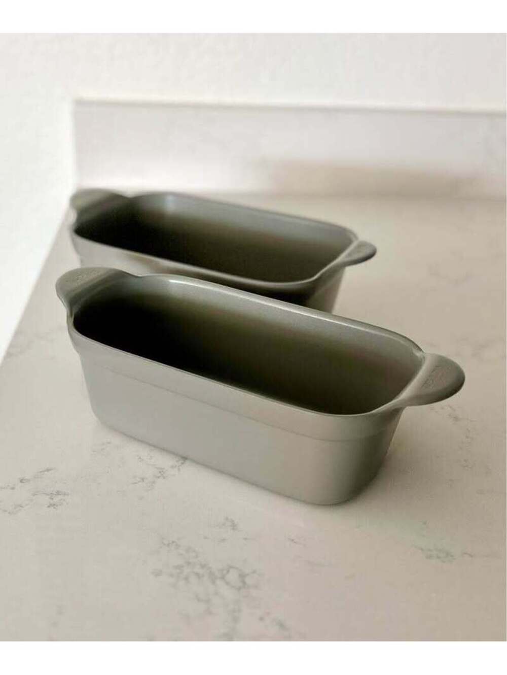 OUR PLACE Non-Toxic Ceramic Bakeware Side Bake + Loaf Pan – Char